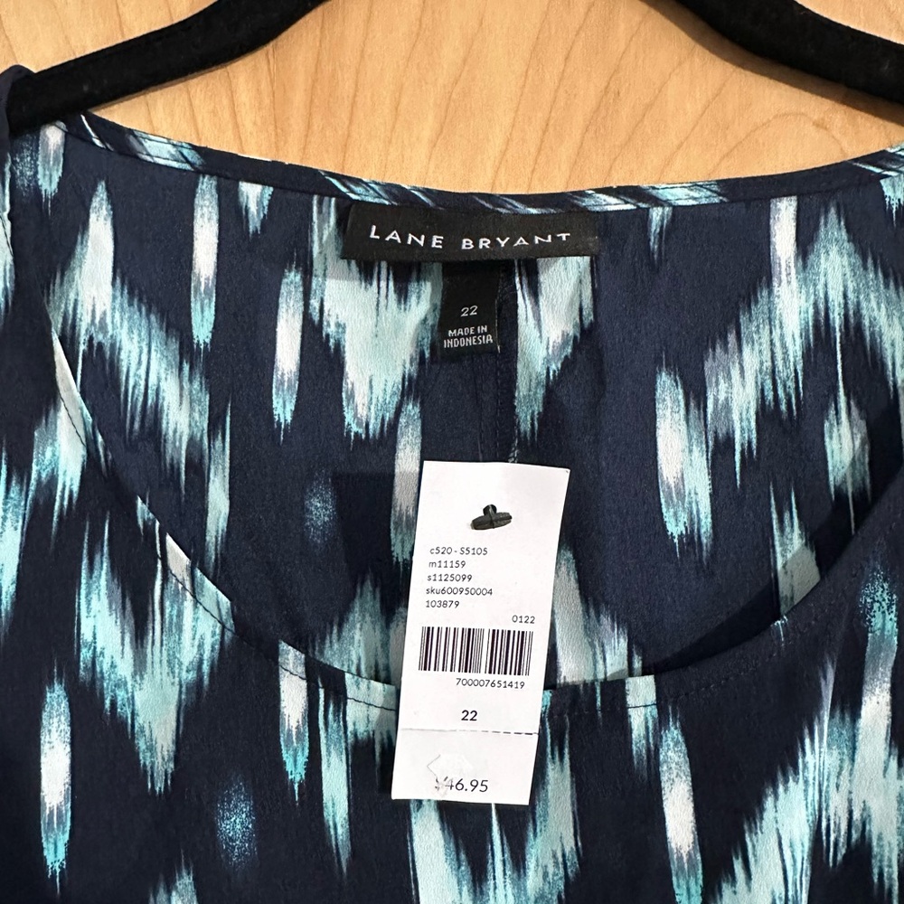 Lane Bryant Ruffle Sleeved Blouse - Picture 2 of 2